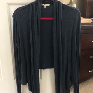 CAbi Cardigan Sweater (Size Small), Color: Navy Blue